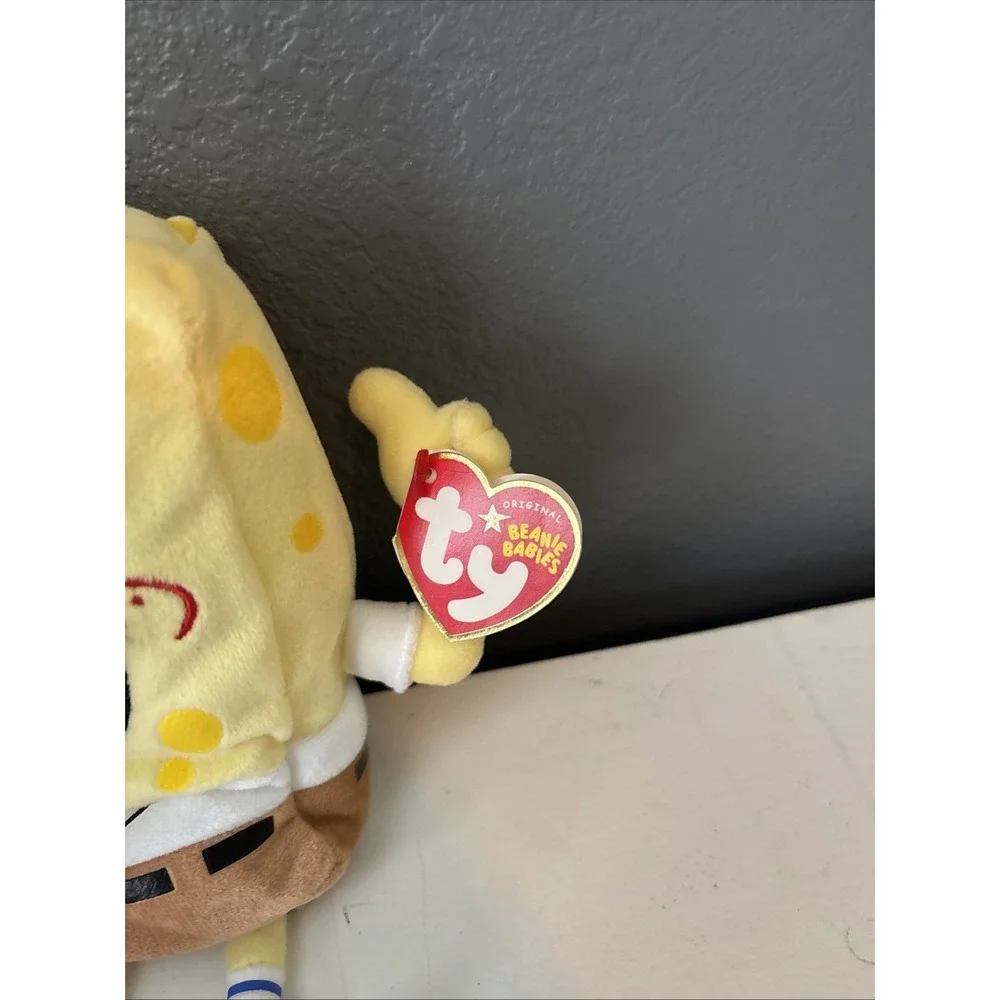 Beanie Babies' Spongebob Squarepants Plush Winking Thumbs Up